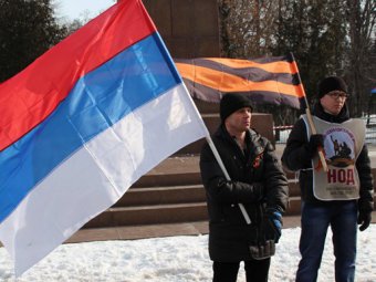 Пропутинские общественники заявили на митинге об отсутствии в России государственного суверенитета