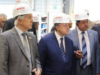 Губернатор Валерий Радаев открыл в Саратовской области завод Bosch