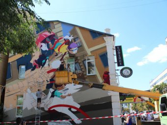 Главный архитектор Саратова не одобрил граффити на улице Волжской
