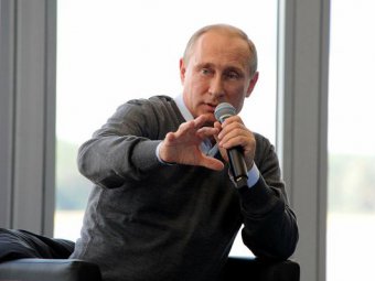 Владимир Путин сравнил нацгвардию Украины с немецко-фашистскими войсками