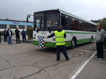 В Саратове началось соревнование лучших водителей автобусов