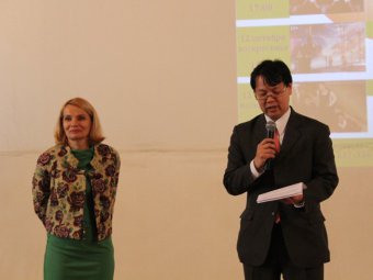 На открытие кинофестиваля в Саратов приехал японский министр