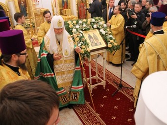Патриарху Кириллу рассказали о «кознях» при строительстве храма СГУ