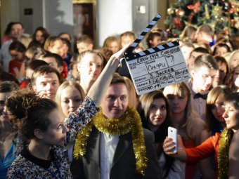 В саратовском театре 586 горожан сделали новогоднее селфи
