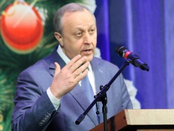 Валерий Радаев на губернаторской елке: «Мы будем греметь на весь мир»