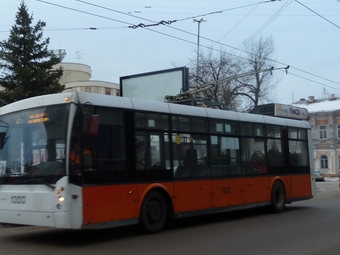 В Саратове два дня не будет ходить троллейбус №7