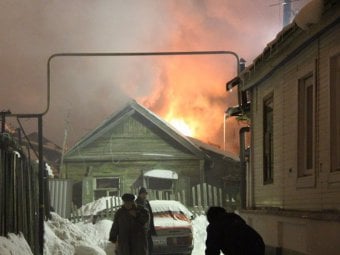 В пожаре на улице Соколовой от отравления угарным газом погиб мужчина