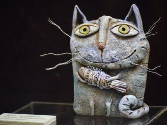 В Краеведческом музее открыли выставку творческих работ о кошках