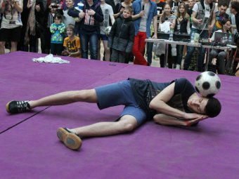 В Саратове прошёл всероссийский турнир по футбольному фристайлу 