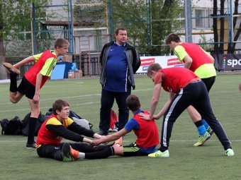 На стадионе «Темп» выбрали лучшую команду по мини-футболу