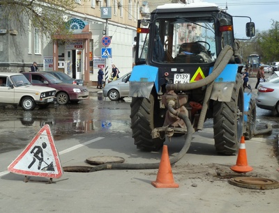 В Саратове жители домов на улицах Университетской и Столыпина остались без воды