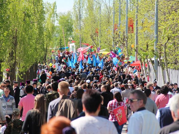 В День Победы Соколовую гору посетили 300 тысяч человек