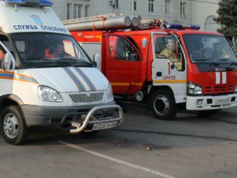 Для ликвидации аварии на сетях «Водоканала» пришлось задействовать сотрудников МЧС