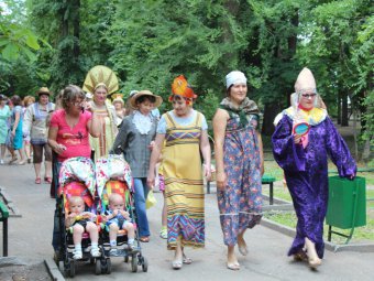 В честь Дня рождения Александра Пушкина в «Липках» прошел парад героев его сказок