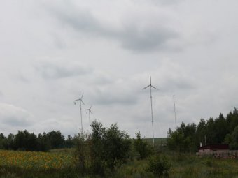 В Балтайском районе реализуют уникальный проект по ветроэнергетике