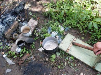 Балаковец варил на даче гашишное масло из растущей у калитки конопли