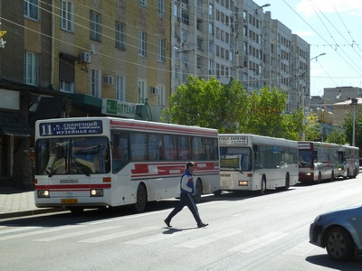 Городская ОП анонсировала начало кампании против «резинящих» автобусов на Московской