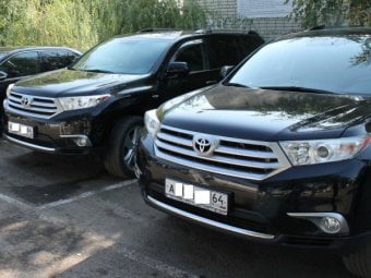 Саратовский проектный институт покупает пять автомобилей Toyota Land Cruiser