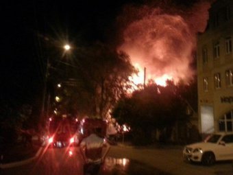 В результате ночного пожара в Саратове погибла женщина
