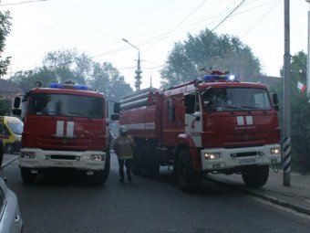 В Саратове на мужчине загорелась одежда