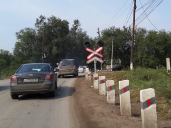 В Энгельсе два дня будут закрывать железнодорожный переезд в центре