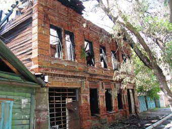 В Заводском районе огнем уничтожен дом на две квартиры