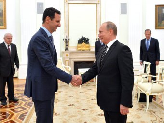 В Москве Владимир Путин и Башар Асад обсудили продолжение сирийской операции российских военных