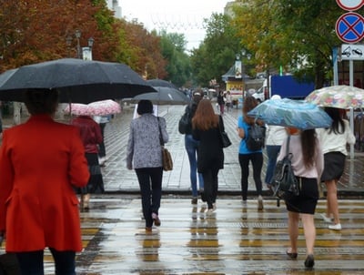 В Саратов с небольшим потеплением придет дождь