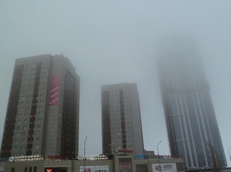 В Саратов пришла пасмурная погода с дождями и туманами