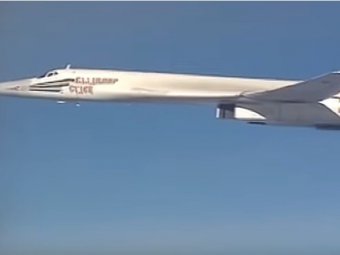 Ту-160 «Владимир Судец» с энгельсской авиабазы принял участие в бомбардировке ИГИЛ. Видео
