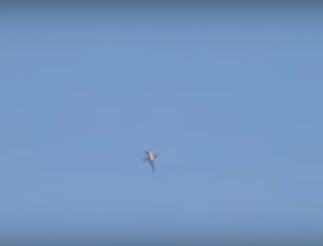 На границе Сирии и Турции сбит военный самолет