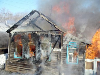 В регионе произошло два крупных пожара из-за нарушения правил безопасности жителями