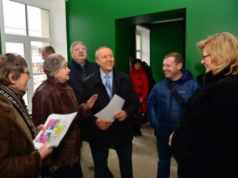 Губернатор посетил новый корпус детсада и пообещал Энгельсу мультикультурный центр в следующем году