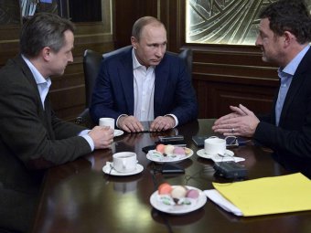 Владимир Путин заявил, что во время событий в Крыму никто не погиб, а санкции Запада оздоравливают экономику России