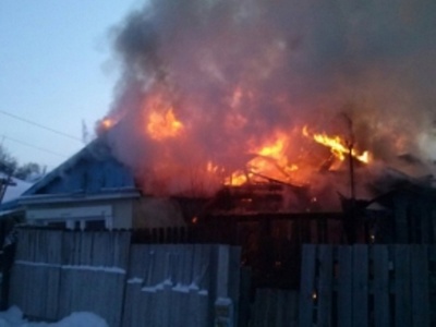 Четыре человека сгорели в селе Подстепное. Валерий Радаев распорядился оказать помощь родственникам погибших