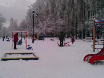 В Саратове ожидается комфортная зимняя погода и небольшой снегопад