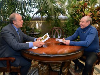 Ведущий телепрограммы «Маркиза» предложил губернатору провести в Саратове этап «ТЭФИ-Регион»