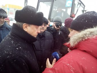Губернатор области поручил поощрить ликвидаторов аварии в Ленинском районе