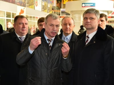 Президент РЖД осмотрел саратовский вокзал и прибыл в энгельсское депо «Анисовка»