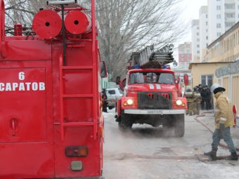 В результате утреннего пожара в Саратове погиб мужчина