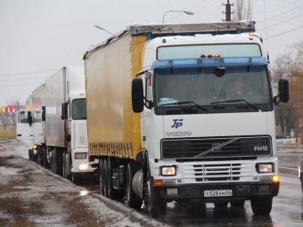 Объем автомобильных грузоперевозок в регионе уменьшился на четверть