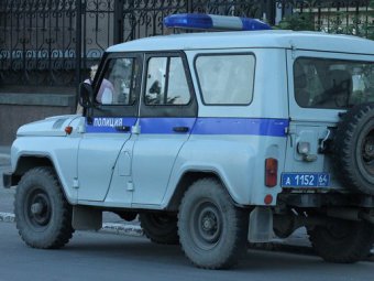 В Новоузенске полицейские доставили нелегальных торговцев на рынок