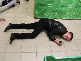 Полиция отпустила участников флешмоба в магазине «Магнит»