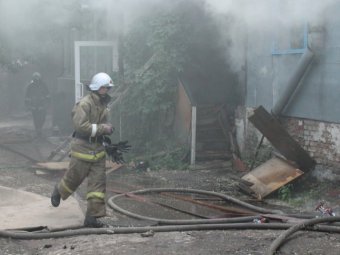 В Ртищевском районе трехлетний ребенок погиб при пожаре в частном доме