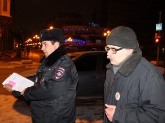 Полиция обжаловала прекращение судом административного преследования Андрея Калашникова