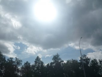 На территории региона начинается потепление и прекращаются осадки