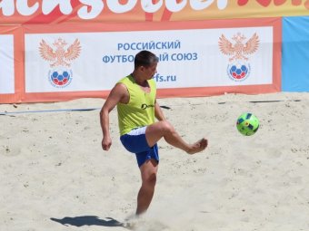 Сборная российского футбольного союза переиграла ветеранов «Дельты»
