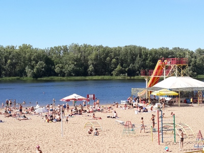 Энгельсский городской пляж к середине лета получил одобрение Роспотребнадзора