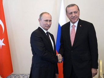Владимир Путин на встрече с Эрдоганом: «Мы всегда выступаем категорически против любых попыток неконституционных действий»