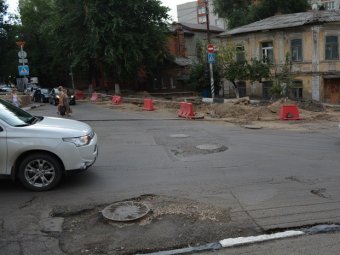Ограничения для автомобилистов на улице Радищева продлили до конца августа